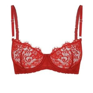 NWT NEVER WORN - Kat The Label Maverick Underwire Red Bra
